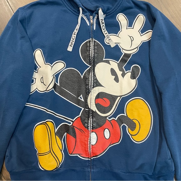 Disney Mickey Mouse - full zip hoodie - size L - Picture 4 of 6